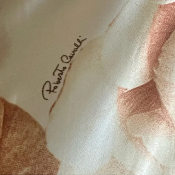 Vintage 1995s ,rare Fabulous ROBERTO CAVALLI lightweight dress with Logo. Size M - Picture 12 of 16